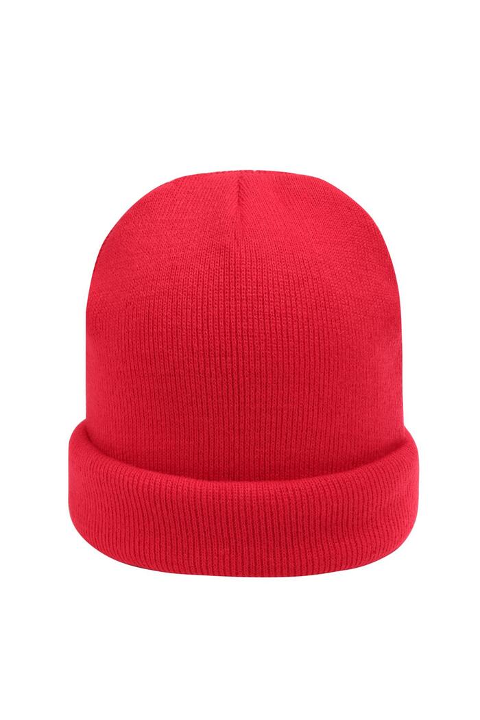 Mütze Regenbogenfarben Rot Acryl 